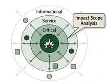 Blast Radius accelerator — service dependency mapping and risk scoring