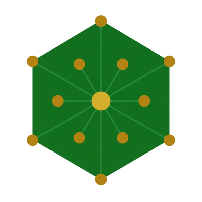 Geometric avatar representing SquareShift Elasticsearch specialist -- Search domain