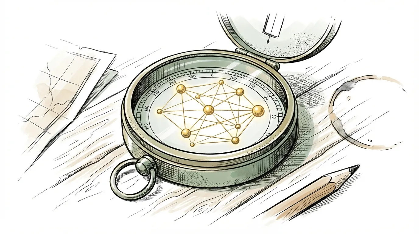 DevScope dashboard on MacBook Pro showing LLM trace with cost and latency metrics, microservice topology map, and local API request monitoring