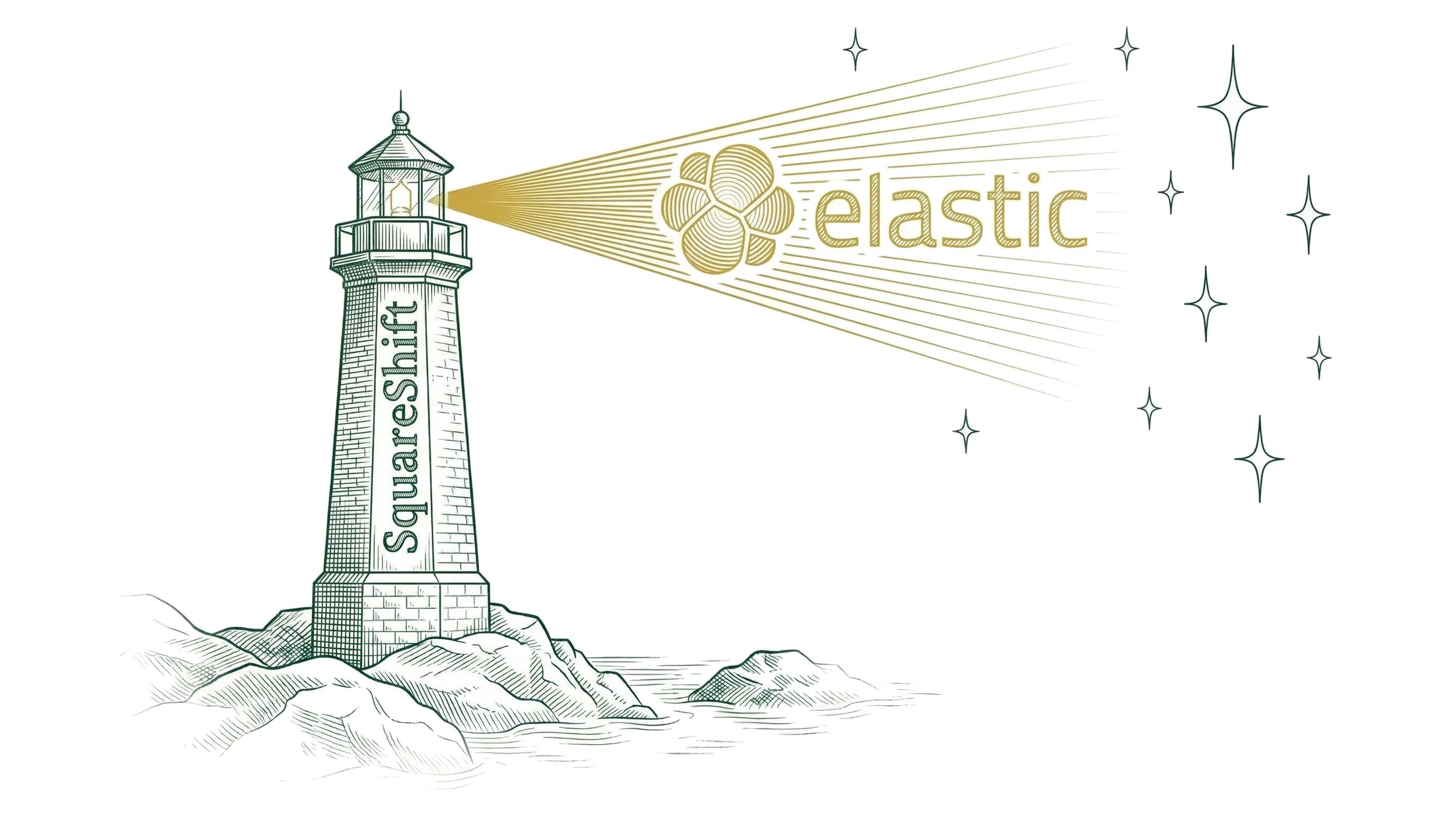 Panoramic view of Elasticsearch architecture — unified search, observability, and security platform