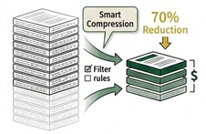 Log Reduction Engine accelerator — intelligent log sampling and cardinality reduction