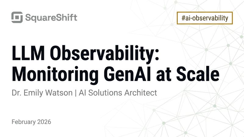 AI observability monitoring RAG production webinar